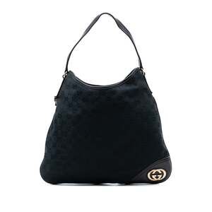 Gucci New Britt Hobo Gg Canvas Medium #256454G72B